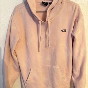 Vans Blush Pink Pullover Hoodie Sweatshirt Size Large